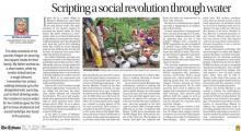 Scripting a social revolution through water