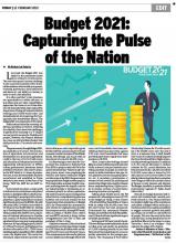 Budget 2021: Capturing the pulse of the nation